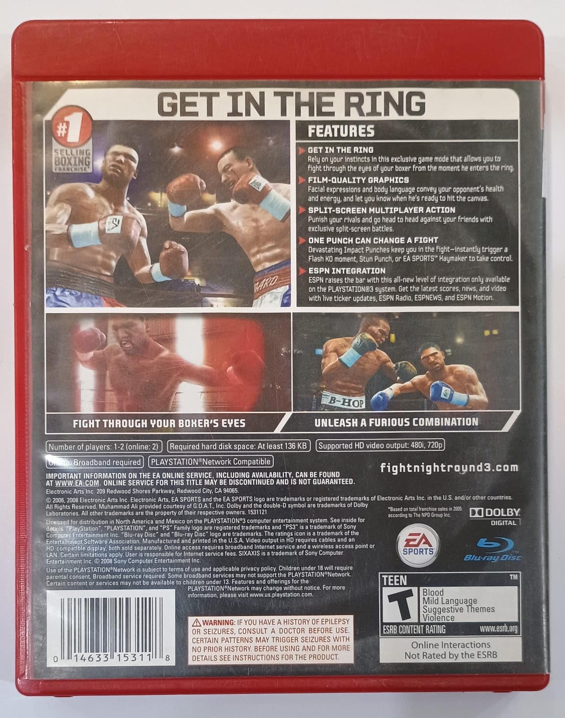 Fight Night Round 3 - PlayStation 3: PlayStation 3: Video Games